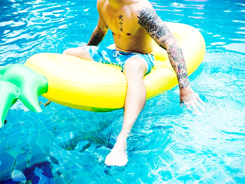 Do Temporary tattoos come off in the pool? No Any Worries!