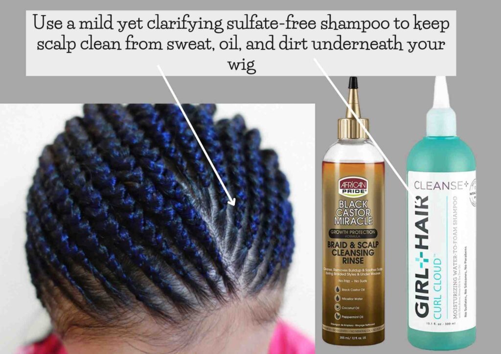 how to make your hair grow under wig