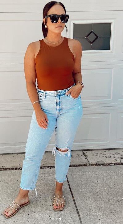 best mom jeans for big thighs