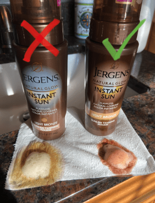 Jergens Natural Glow Instant Sun Body Mousse review