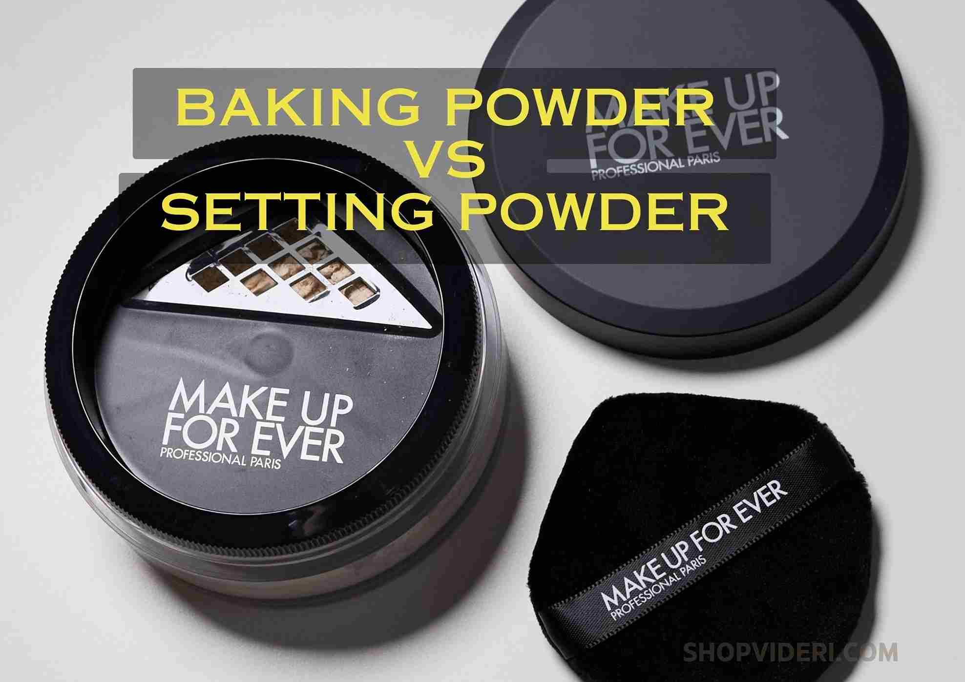 Baking Powder vs Setting Powder: What’s the Difference?